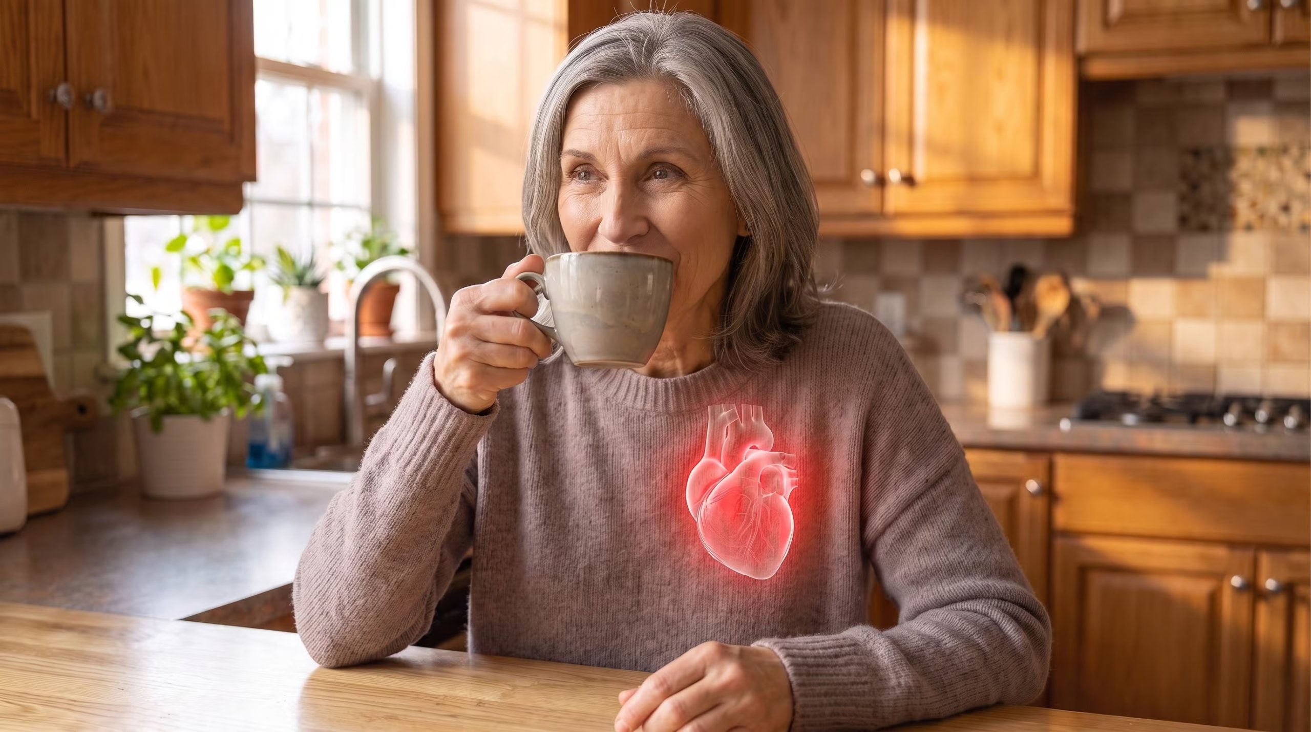 La American Heart Association señaló que tomar hasta cinco tazas de café con cafeína por día se vinculó con menor riesgo de infarto, diabetes, accidente cerebrovascular y arritmias (Imagen Ilustrativa Infobae)