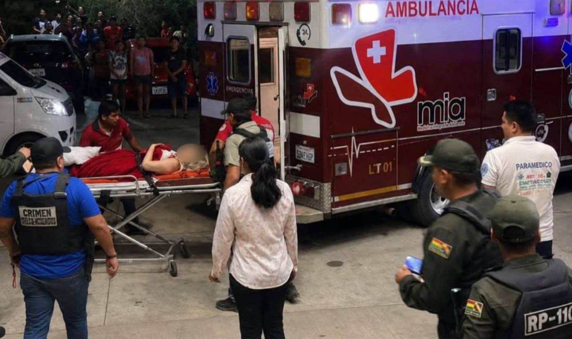 La abogada Nadia Beller fue atacada por sicarios en Santa Cruz de la Sierra este lunes por la noche