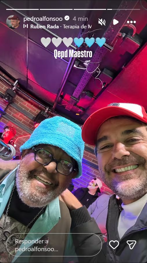 Pedro lo recordó cuando fue de visita a Olga en marzo del año 2024