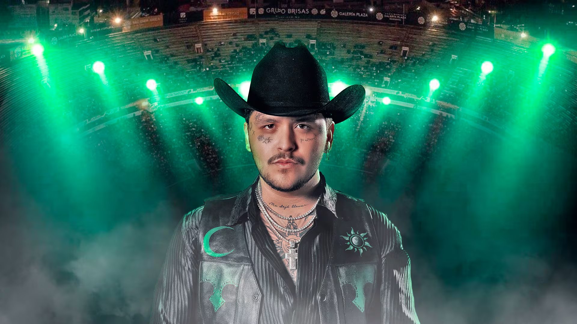El cantante sonorense ya actuó en abril en el Palenque de la Feria Nacional de San Marcos 2026 en Aguascalientes, donde logró un sold out, y está confirmado para la Feria Internacional de Yucatán el 21 de noviembre, donde comparte cartel con Carín León y Marco Antonio Solís. 
Crédito: (Jovani Pérez/ Infobae)