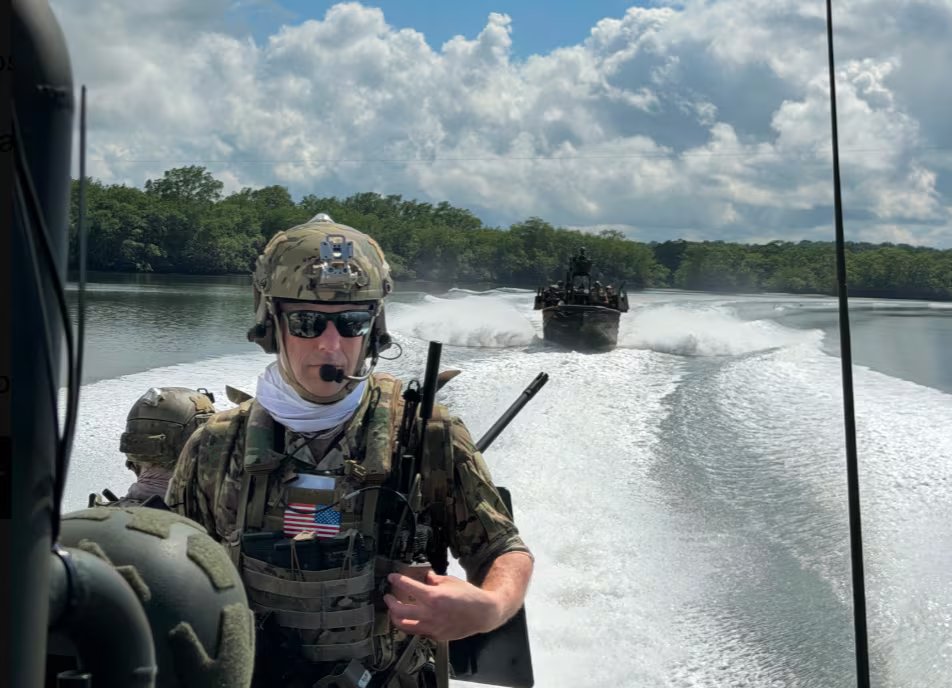 Los ejercicios sucedieron en Esmeraldas. (U.S. Southern Command)