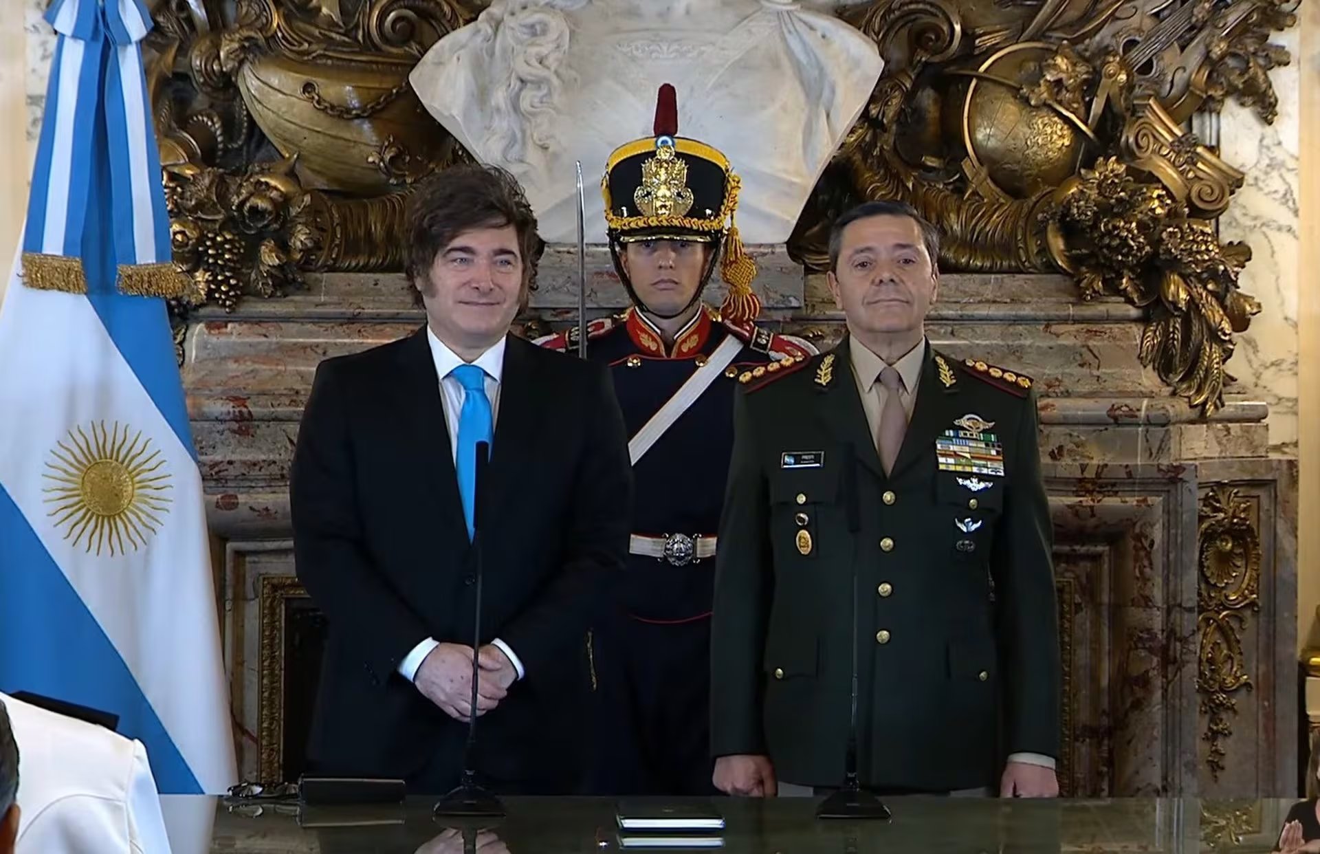 La organización quedó en manos del Ministerio de Defensa de la Nación, encabezado por Carlos Presti
