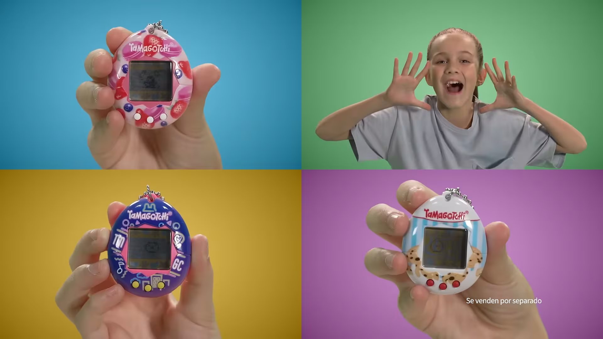 Tamagotchi, lanzado por Bandai en 1996, revolucionó la idea del entretenimiento portátil. (YouTube Bandai España).