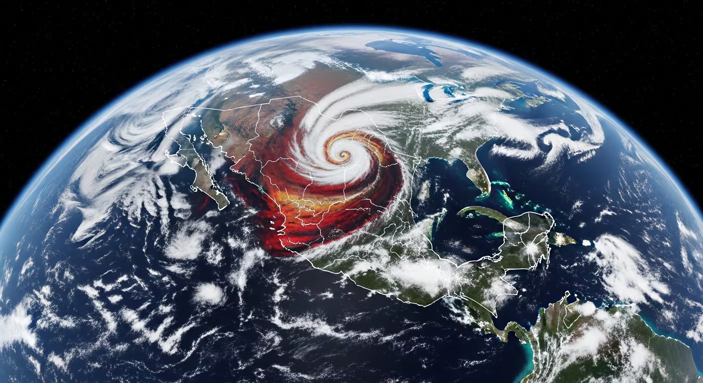 Las megatormentas tropicales abarcan cientos de kilómetros y persisten durante horas generando lluvias intensas e inundaciones repentinas en varias regiones
 (Imagen Ilustrativa Infobae)