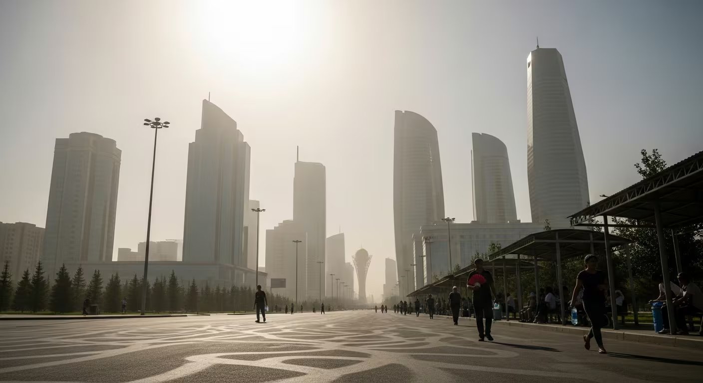 La investigación analizó 200 ciudades de regiones frías, áridas, templadas y tropicales para evaluar la evolución de las islas de calor urbanas (Imagen Ilustrativa Infobae)