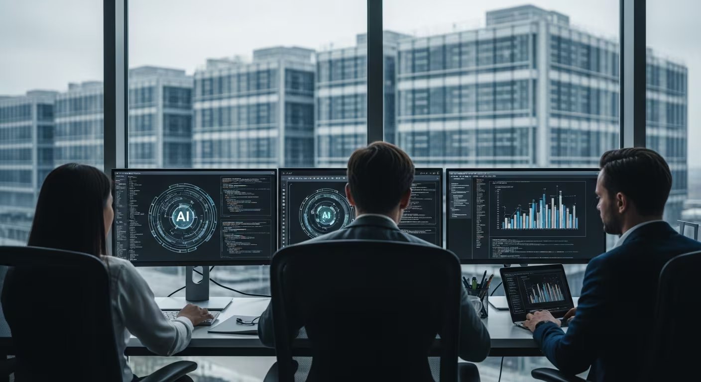 La discusión sobre inteligencia artificial en compañías no se limita al costo de los tokens, sino también al control de los datos procesados (Imagen Ilustrativa Infobae)