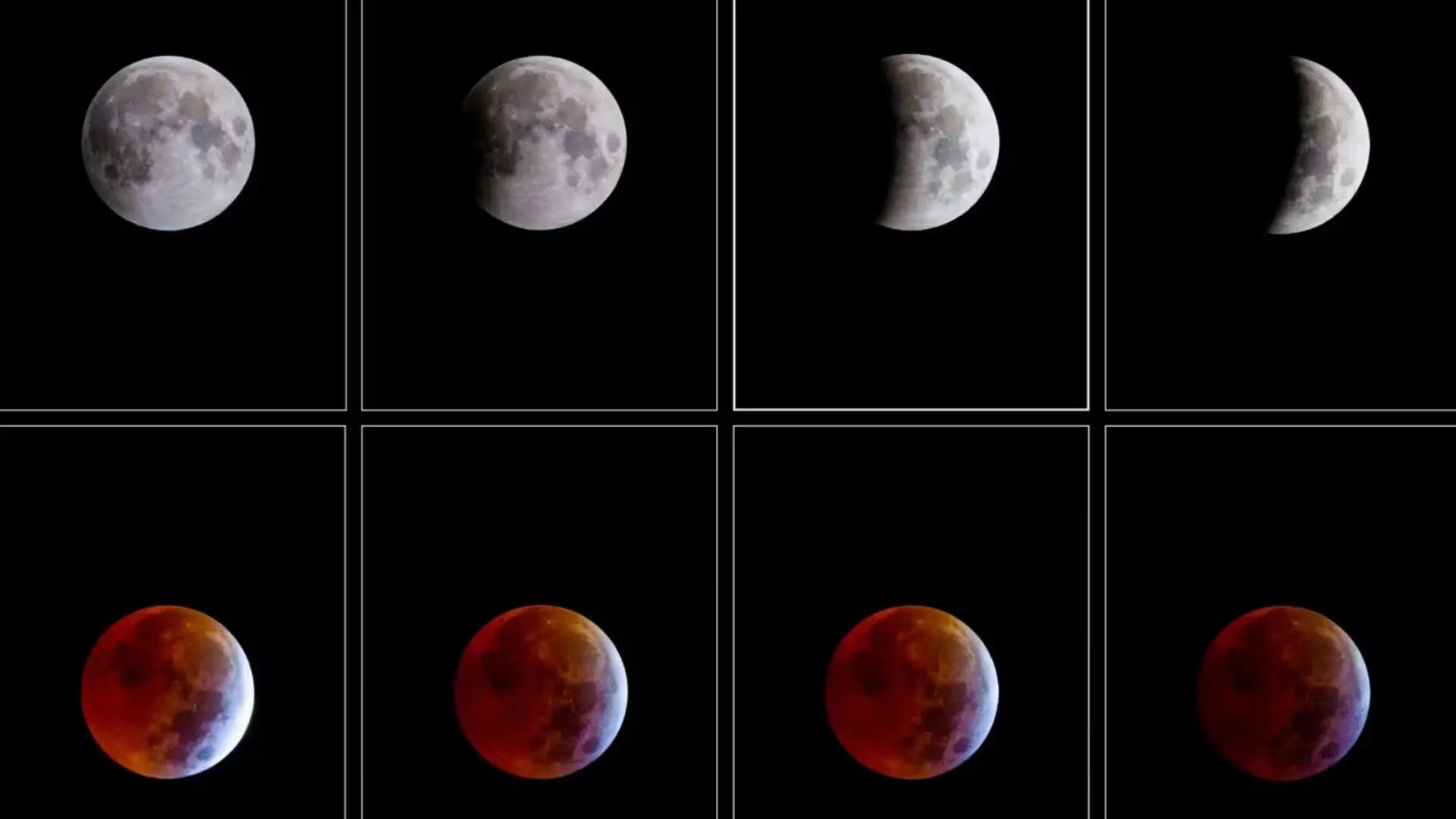 El eclipse lunar parcial de agosto cubrirá hasta el 96 por ciento de la Luna en Buenos Aires y será visible durante más de tres horas en toda América (NASA)