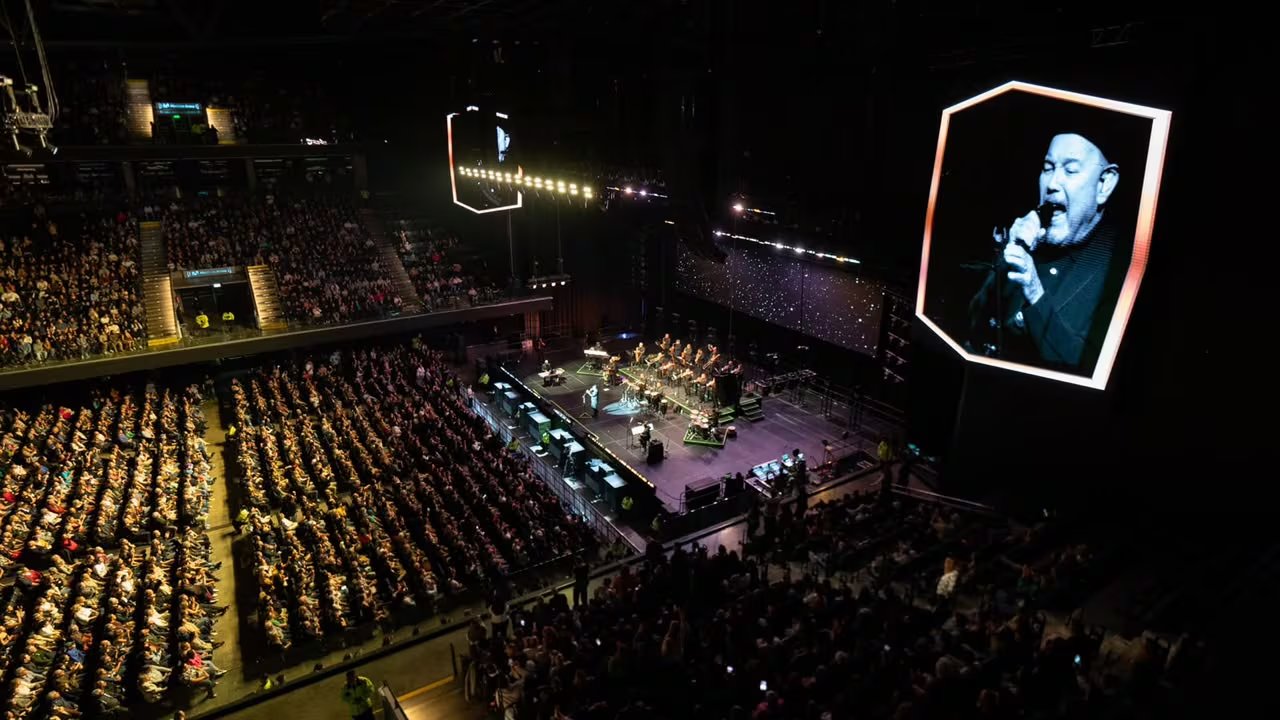 Rubén Blades brilló en la Argentina ante un Arena colmado