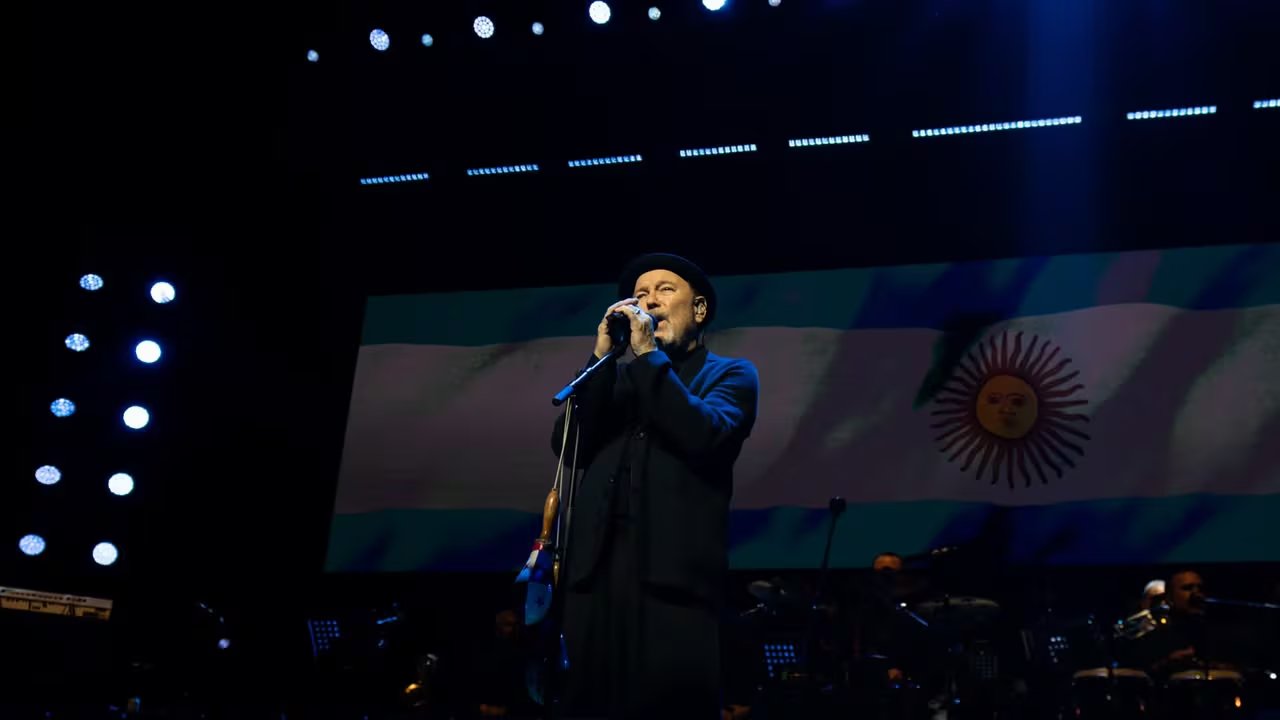 Rubén Blades selló su vínculo con la Argentina