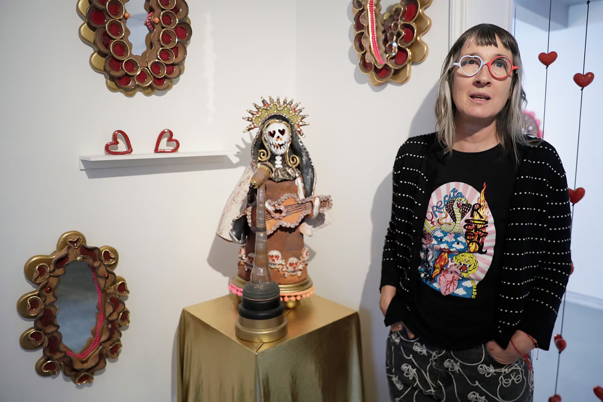 Andrea Echeverri de Aterciopelados, fue una de las responsables de marcar la transición hacia propuestas musicales femeninas más arriesgadas y confrontativas desde los años 90 - crédito Carlos Ortega/EFE