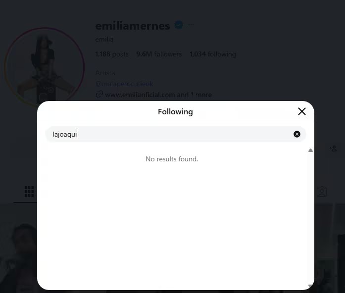 Emilia Mernes respondió al unfollow de La Joaqui y también dejó de seguir a la cantante en redes sociales