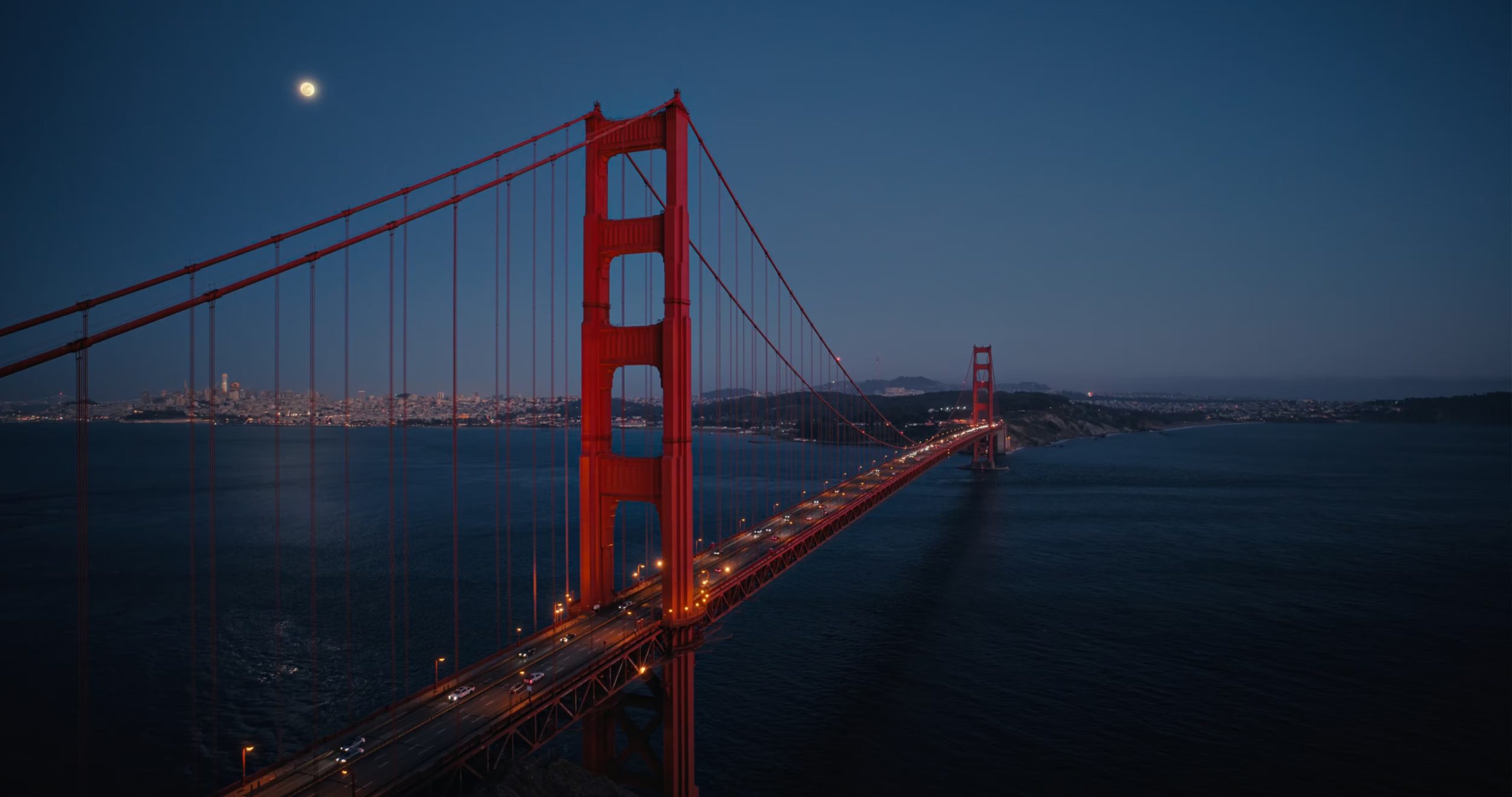 Los fondos de pantalla que rinden homenaje al puente más famoso de San Francisco. 

(Difusión)
