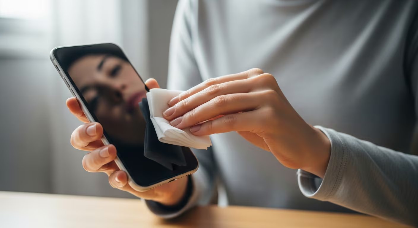No se deben utilizar toallitas con lejía ni permitir que el líquido penetre en las ranuras del dispositivo, como el puerto USB-C.
(Imagen ilustrativa Infobae)