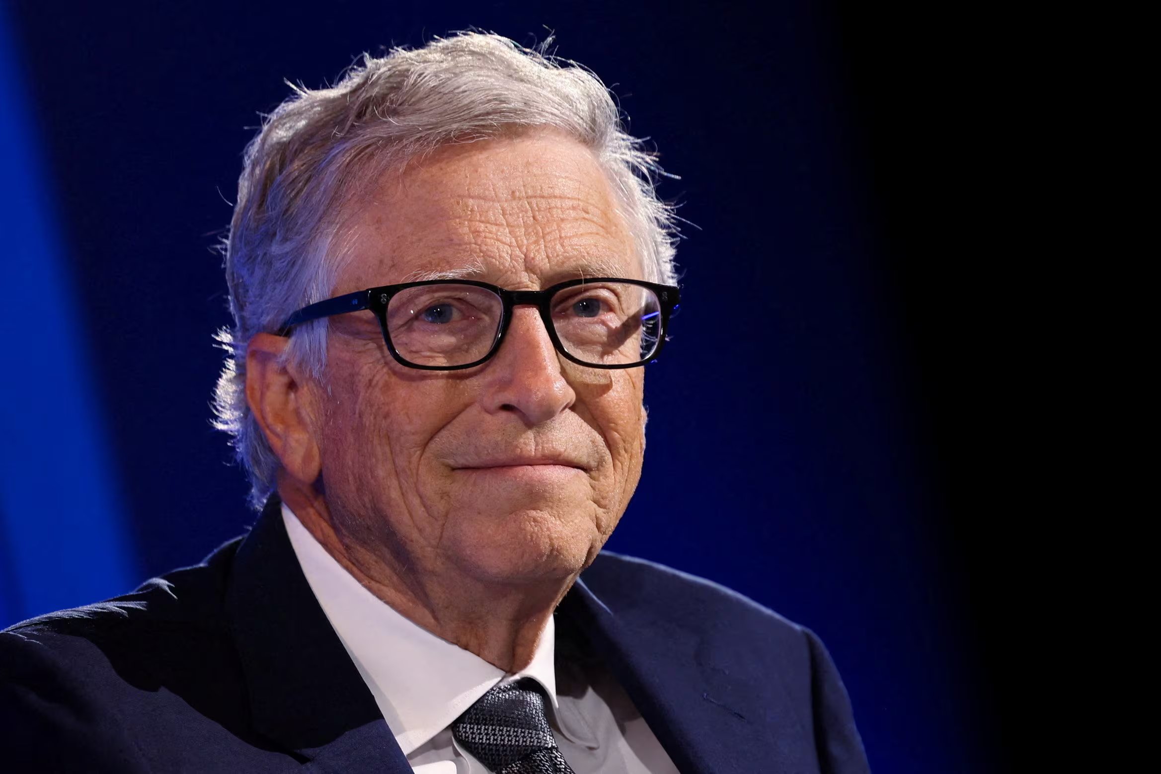 FILE PHOTO: Bill Gates listens during the annual Bloomberg Philanthropies Global Forum in Manhattan, New York City, U.S., September 24, 2025.REUTERS/Caitlin Ochs/File Photo
