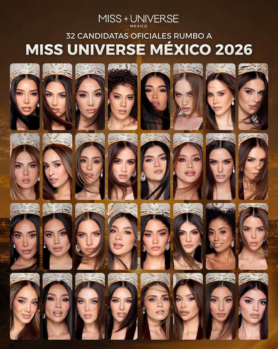 Miss Universe México 2026 candidatas. (Instagram)