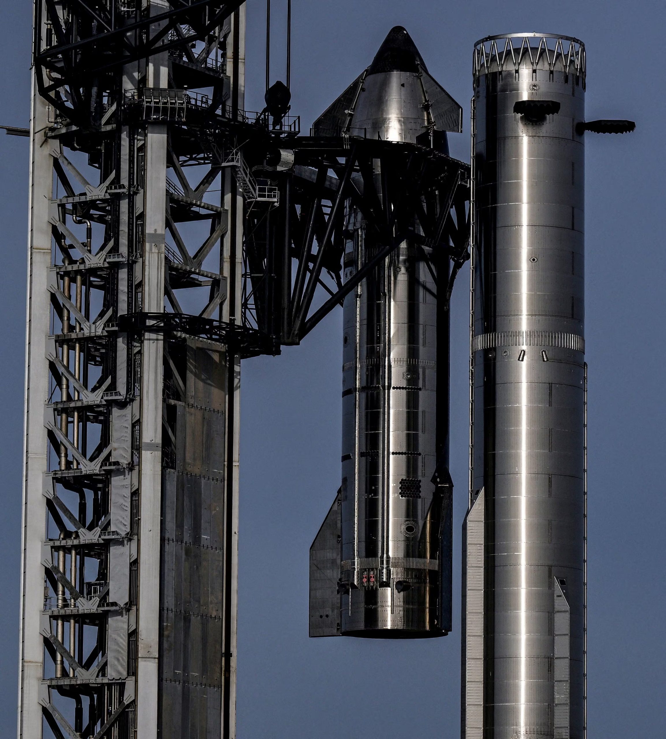 Starship, el cohete reutilizable de SpaceX, aún se encuentra en fase de desarrollo. REUTERS/Steve Nesius/File Photo