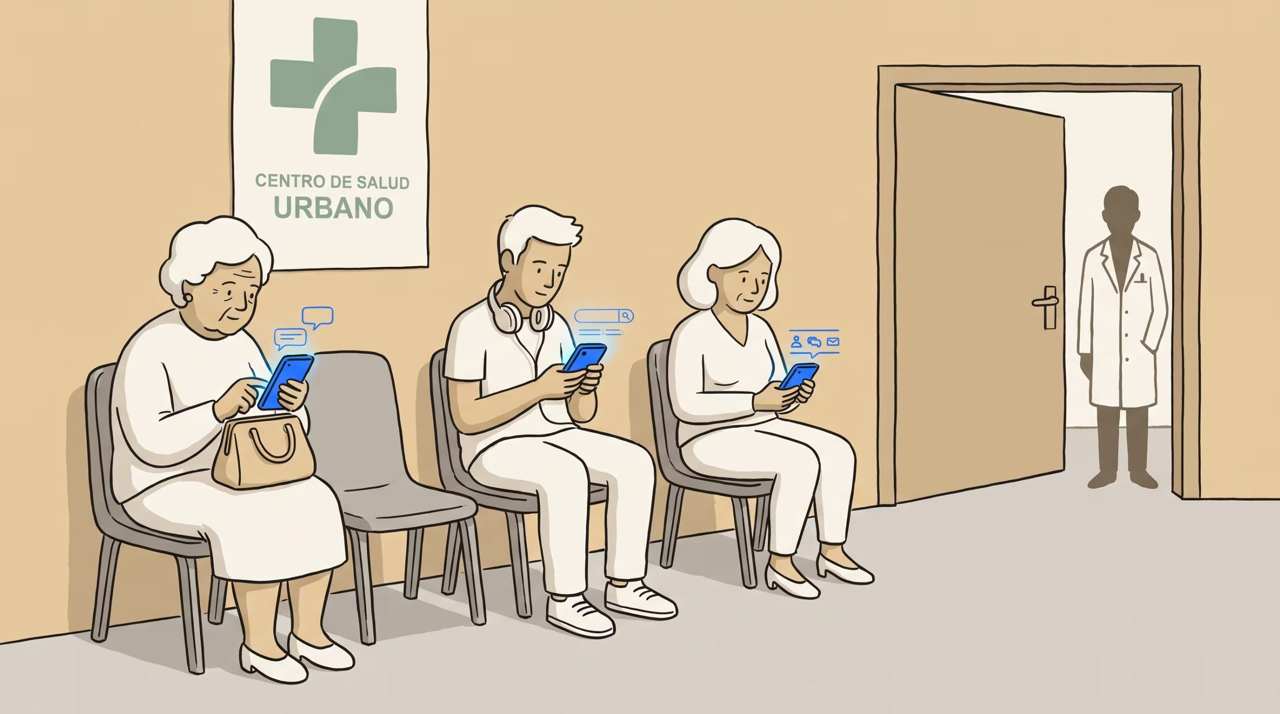 El 34% de los adultos de Estados Unidos ya usa chatbots de inteligencia artificial para consultas de salud, según Pew Research Center.(Imagen Ilustrativa Infobae)