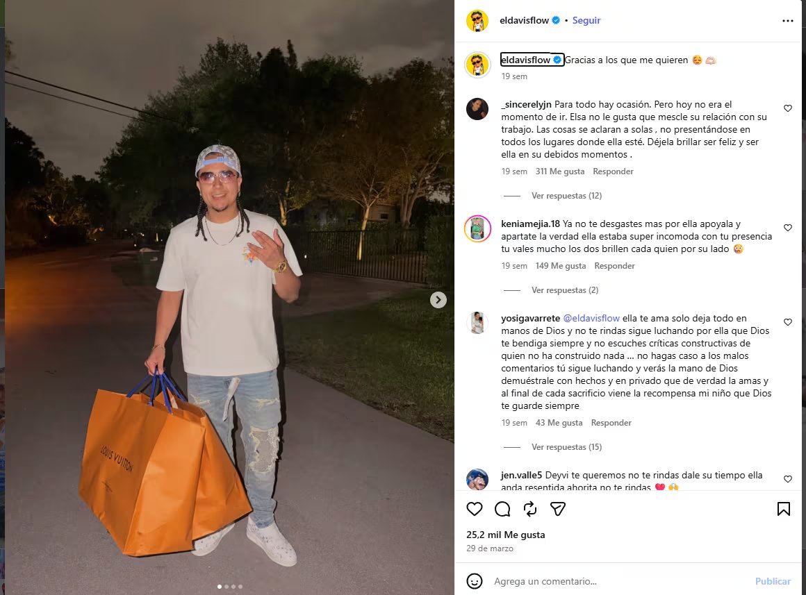 El influencer hondureño Davis Flow coqueteó con Emma Coronel durante una transmisión en vivo en California. (Foto cortesía Instagram Davis Flow )