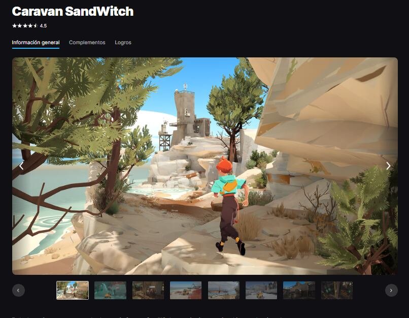 Caravan SandWitch es gratis en PC hasta el 20 de agosto de 2026. (Epic)