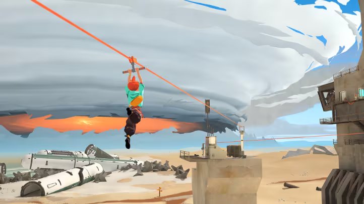Caravan SandWitch es una aventura narrativa de ciencia ficción, relajada. (Caravan SandWitch)