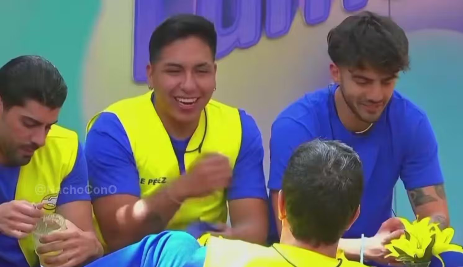 Ese Pérez compartió el momento de complicidad que vivió con Flor Vigna (Captura de pantalla )