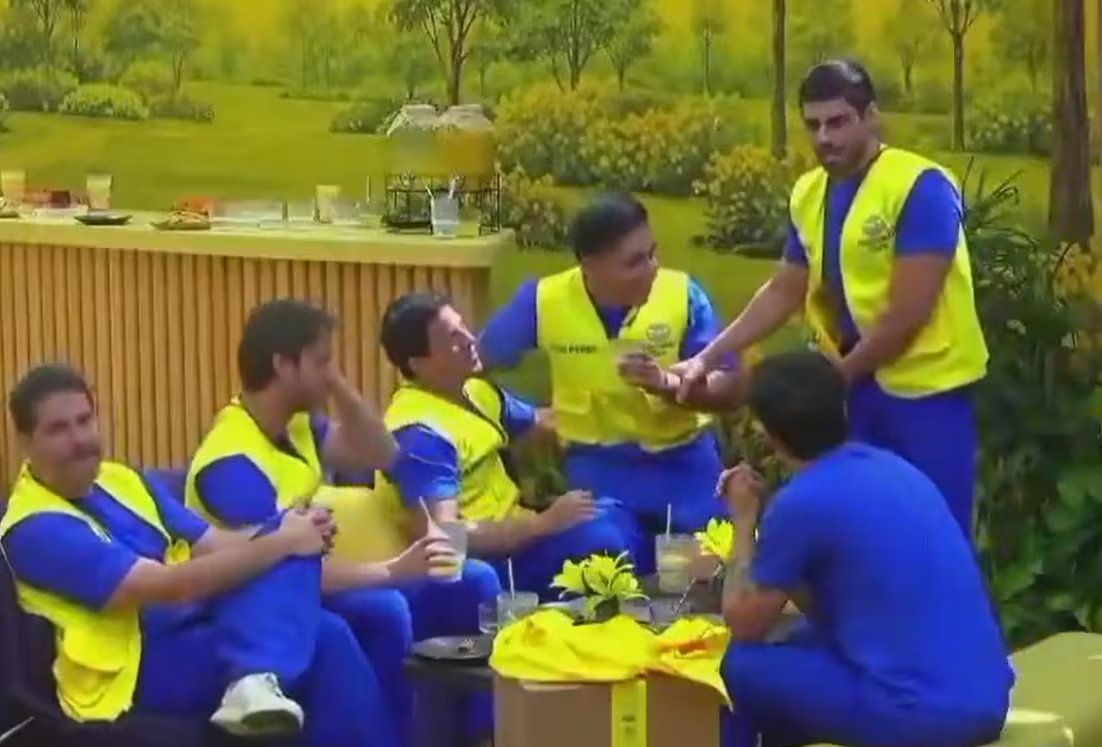 Ese Pérez compartió con sus compañeros los momentos de complicidad que vivió con Flor Vigna (Captura de pantalla )