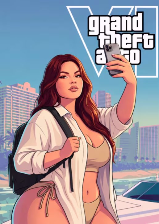 Así luce el personaje de Gracie Bon en el universo de GTA 6. (Gracie Bon/Instagram)