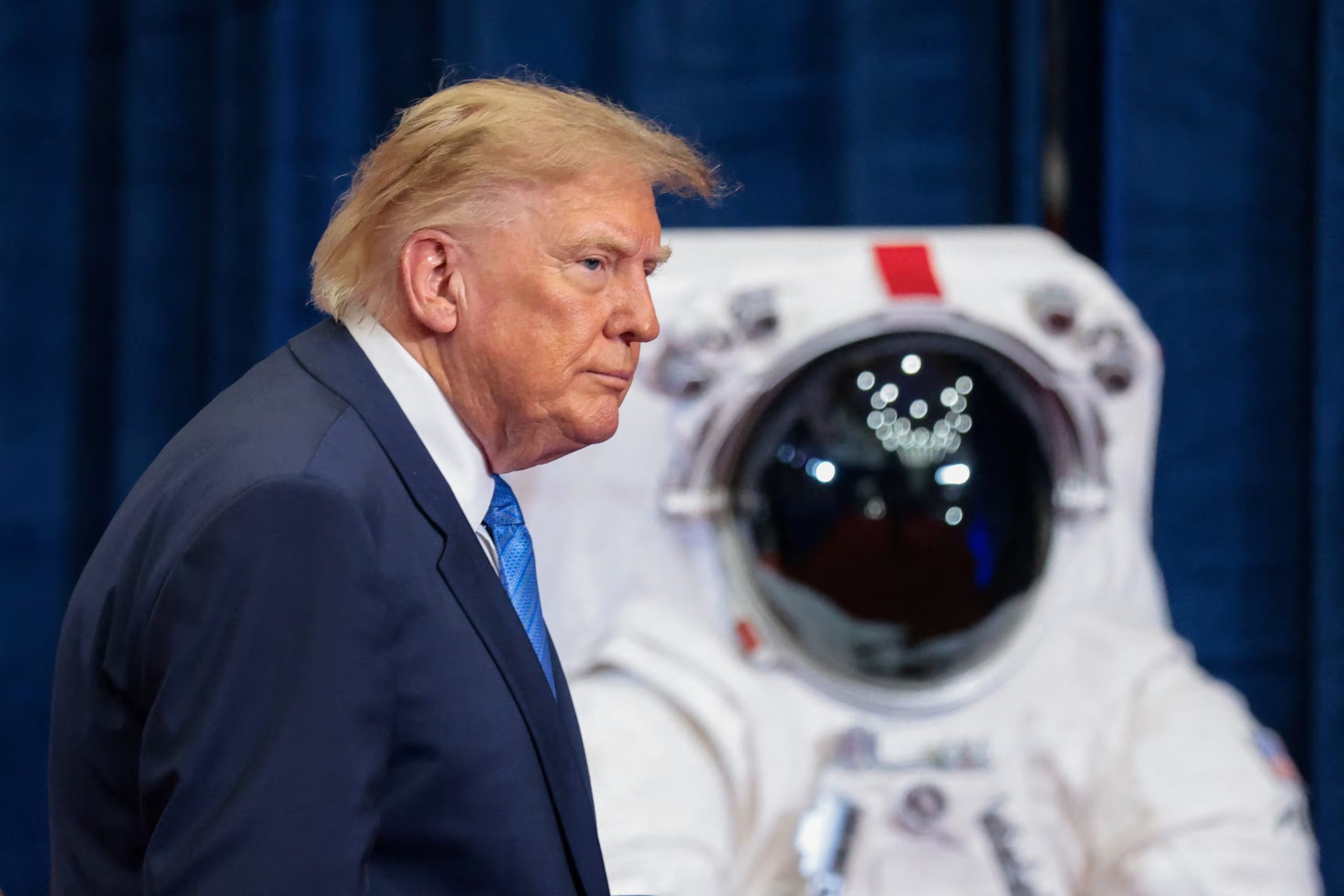 El cambio de nombre promovido por Donald Trump se produjo en un contexto de incremento de las tensiones comerciales entre Estados Unidos y Canadá. 
 REUTERS/Kylie Cooper