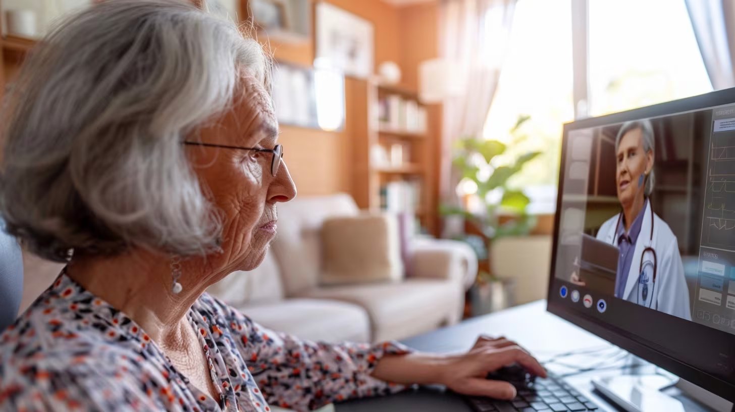 La IA de Google analiza expresiones faciales, postura, movimientos, tono de voz, respiración y habla en las videoconsultas. (Imagen ilustrativa Infobae)