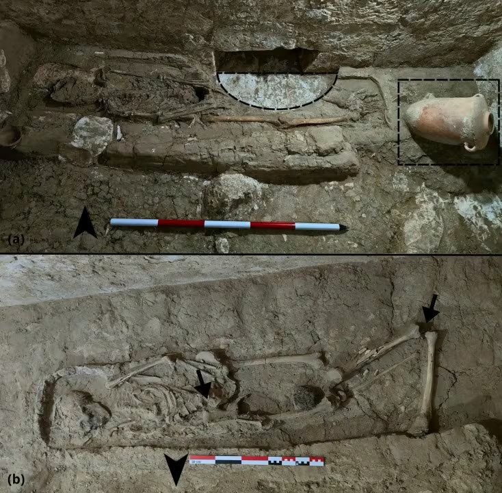 El hallazgo corresponde a la Tumba Tebana 209, utilizada entre la XXV Dinastía y el período ptolemaico (J. Carballo-Pérez Universidad de La Laguna)