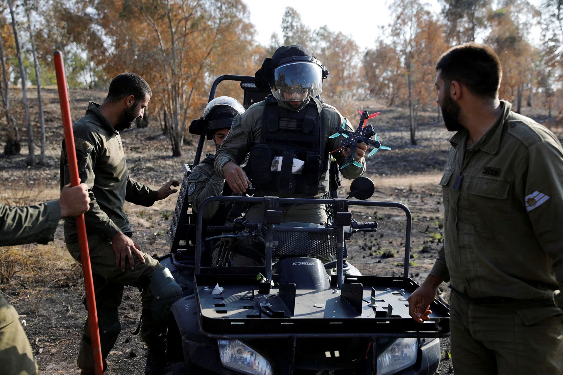 Las autoridades israelíes analizan si Hamas utiliza estos incidentes para medir la capacidad de respuesta de Israel en la frontera con Gaza. (Reuters)