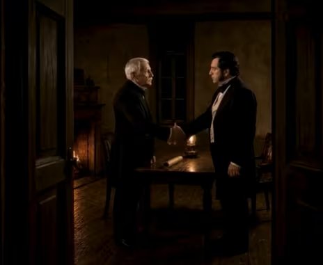 San Martín y Sarmiento en Grand Bourg, la recreación con IA que hizo Infobae para el cortometraje 