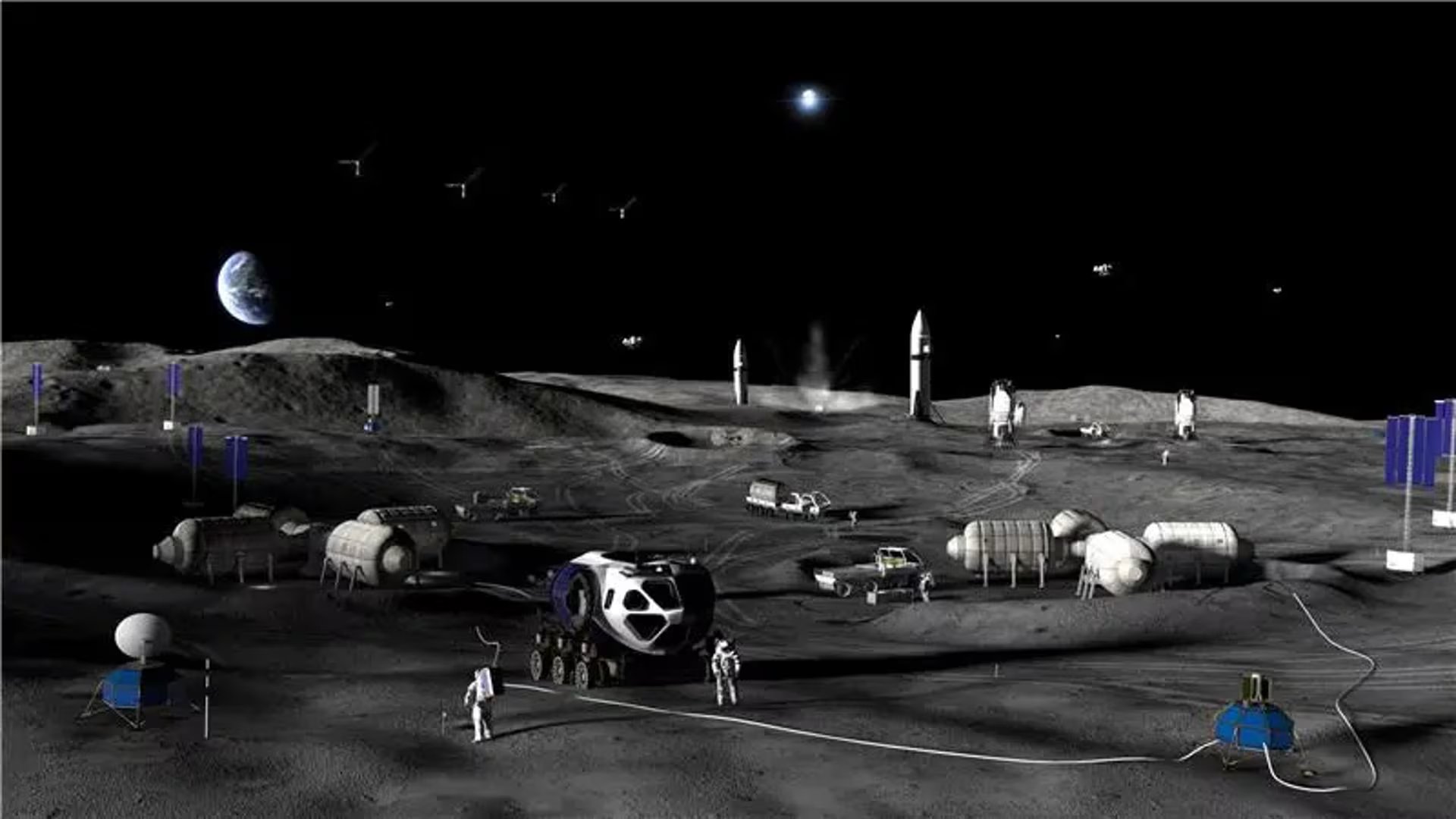 La NASA afirmó que IM-3 será la primera misión en explorar la superficie de un remolino lunar en la anomalía magnética Reiner Gamma (Europa Press)