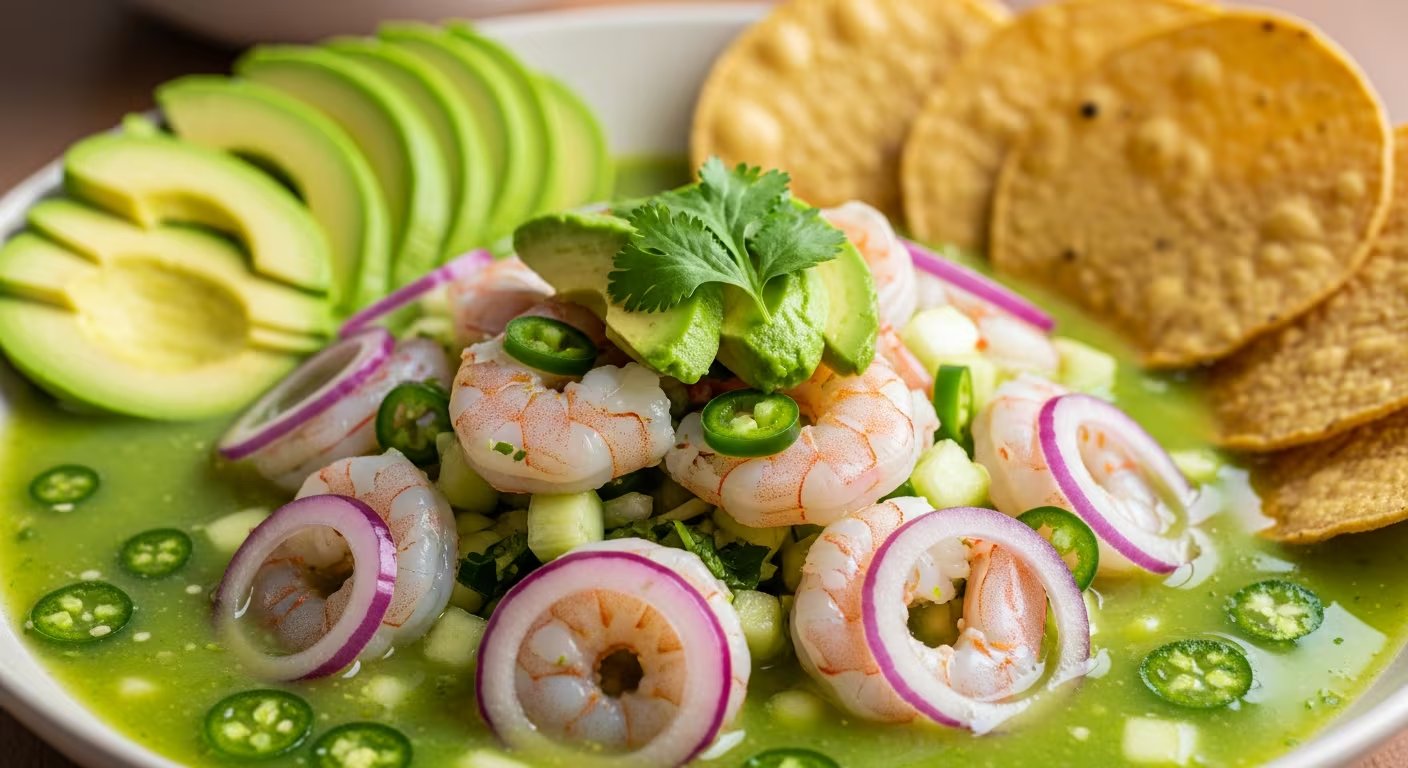 El aguachile es uno de los platillos representativos de Mexcaltitán. (Imagen Ilustrativa Infobae)