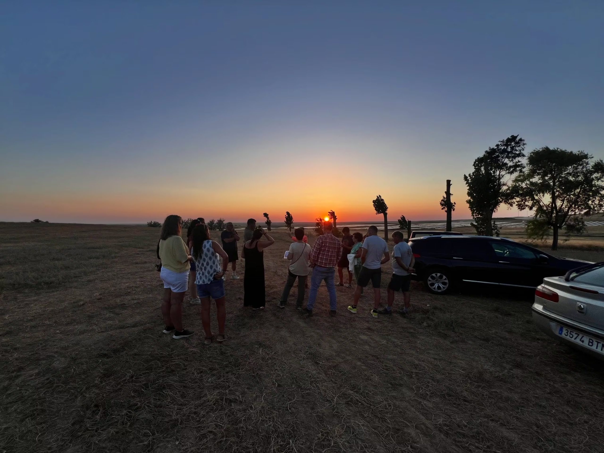Simulacro de eclipse en Paredes de Nava. (AstroParedes)