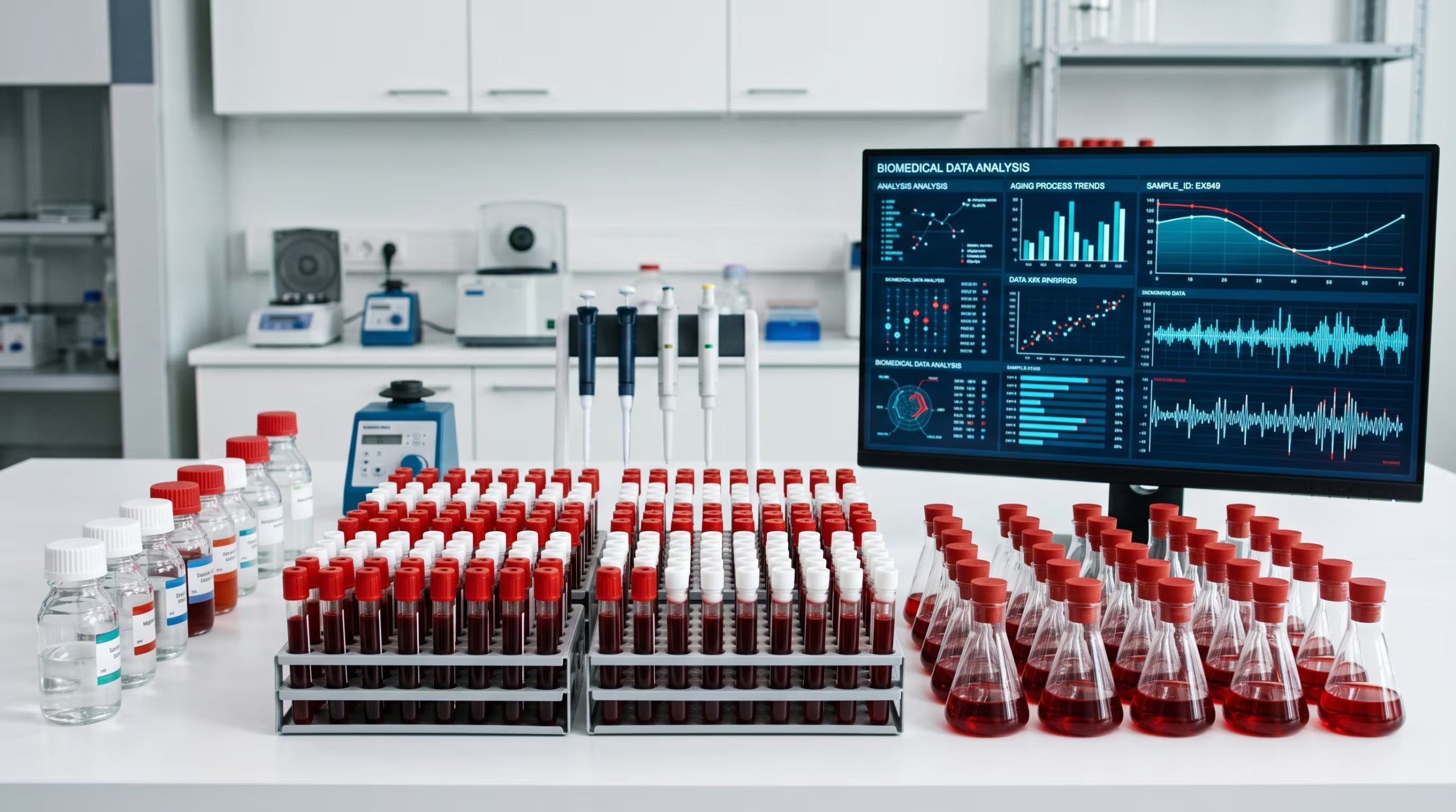 La investigación publicada en npj Aging analizó muestras de sangre de 3.227 participantes del Health and Retirement Study de Estados Unidos (Imagen Ilustrativa Infobae)
