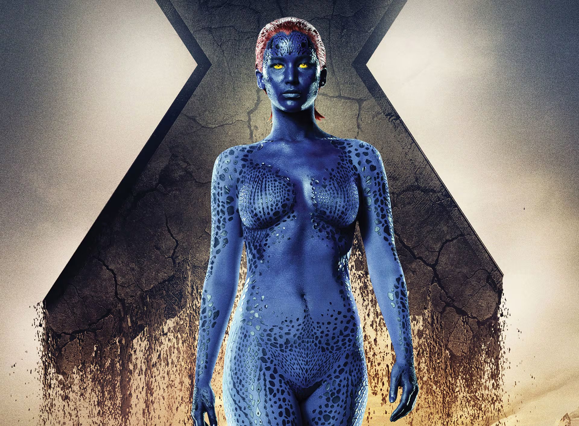 Jennifer Lawrence como Mystique