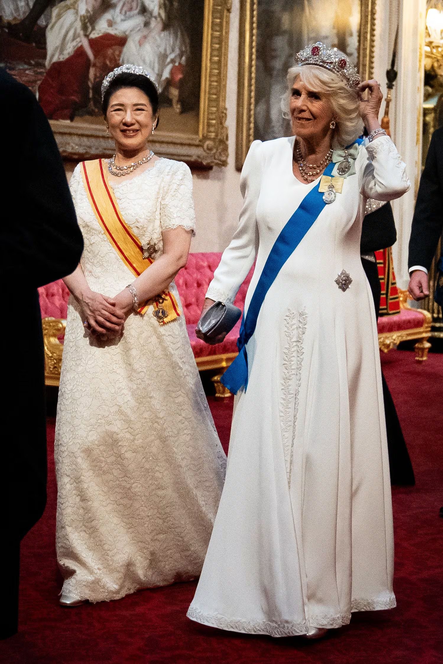 Masako de Japón en el Palacio de Buckingham (Grosby)