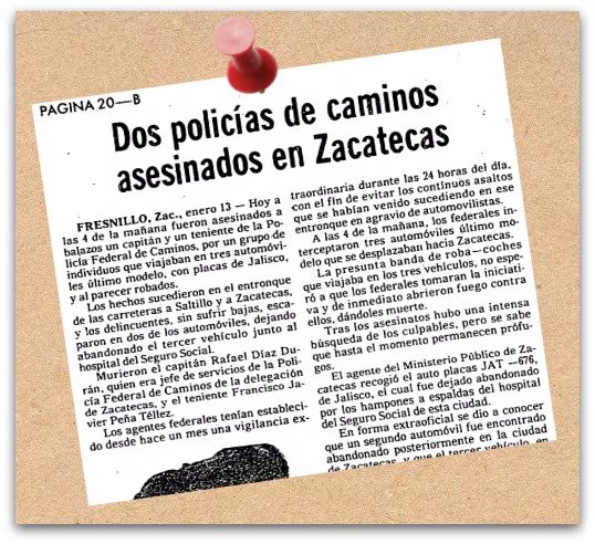 La noticia de los hechos. (Gobierno de México)