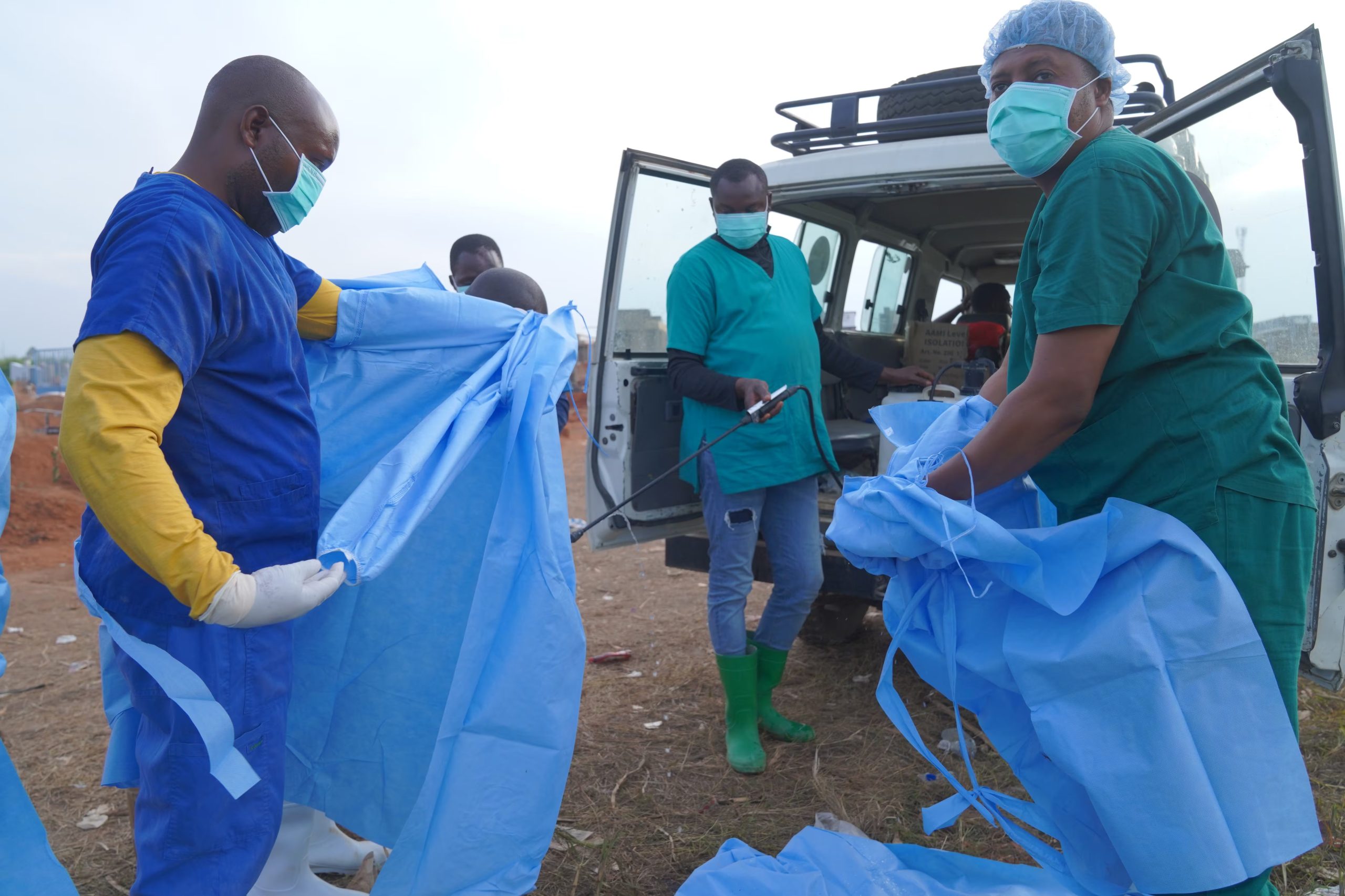 La epidemia de ébola en Congo avanza con el virus Bundibugyo, una cepa para la que no existe una vacuna aprobada (AP foto/Dieudonne Dirole)