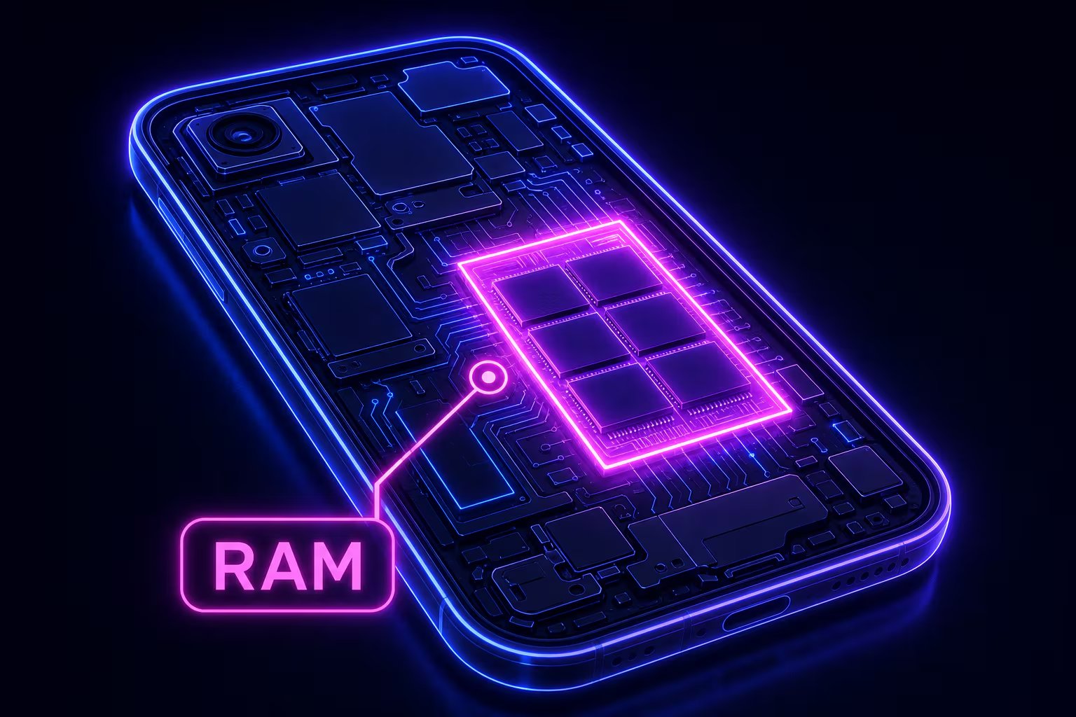 La RAM virtual no equivale a la RAM física porque depende de memorias internas como UFS o eMMC, que son más lentas. (Imagen Ilustrativa Infobae)