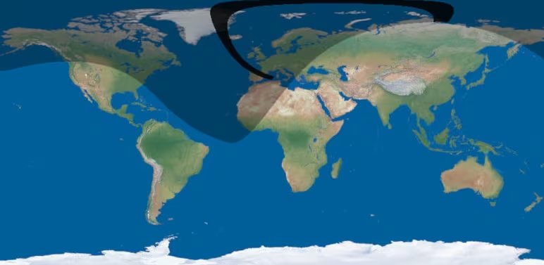 El fenómeno astronómico ofrece una oportunidad única para la divulgación científica y la observación de la naturaleza en condiciones irrepetibles (NASA)
