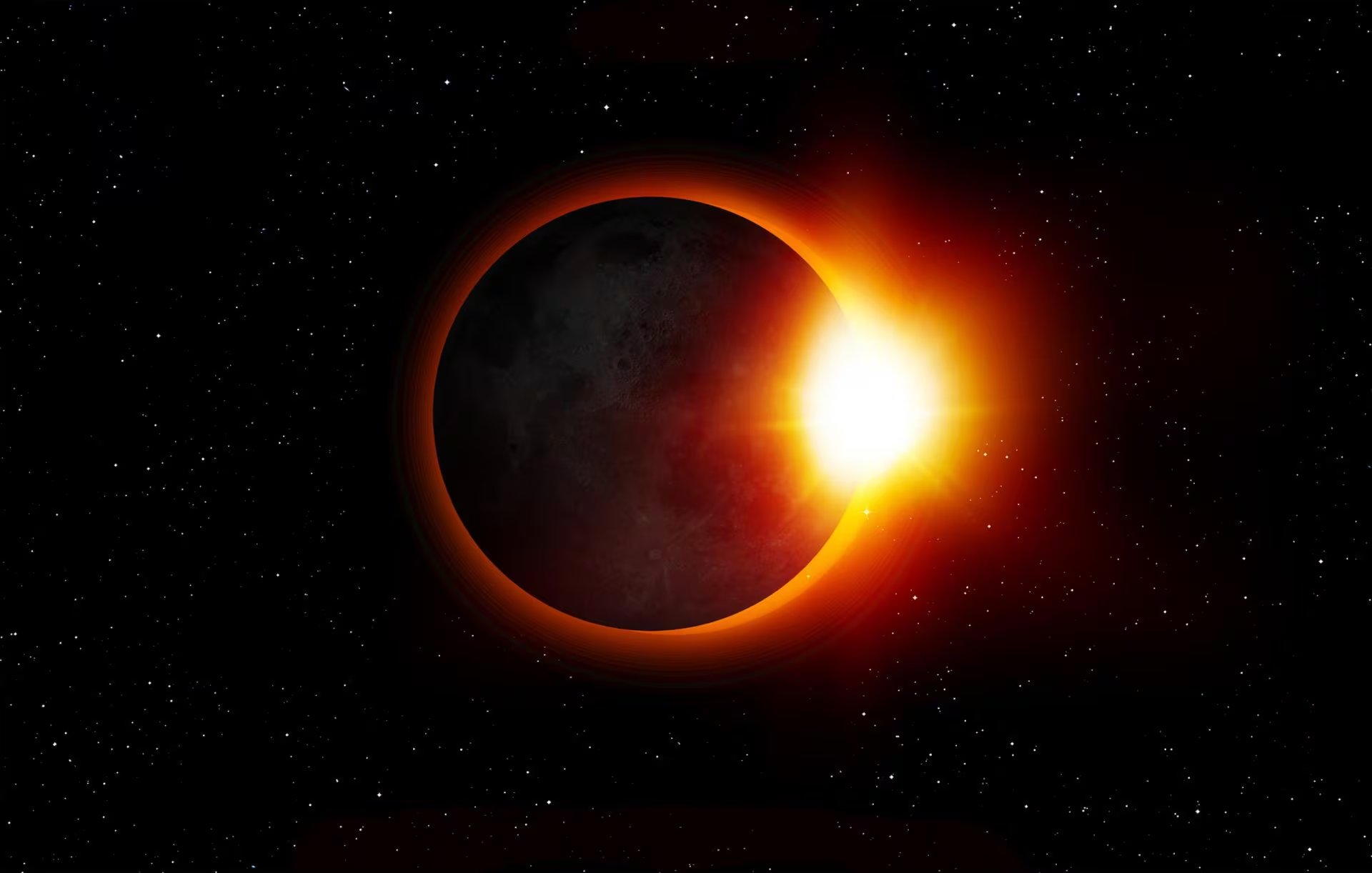 Durante la totalidad el cielo se oscurece los planetas como Venus y Júpiter se hacen visibles y el paisaje adquiere tonalidades metálicas sorprendentes - Europa Press
