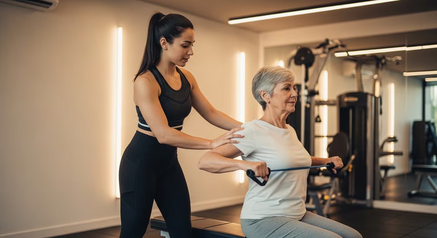 Una revisión de 28 estudios en adultos mayores encontró que las bandas elásticas mejoraron fuerza, resistencia, flexibilidad, equilibrio y función cardiorrespiratoria (Imagen Ilustrativa Infobae)