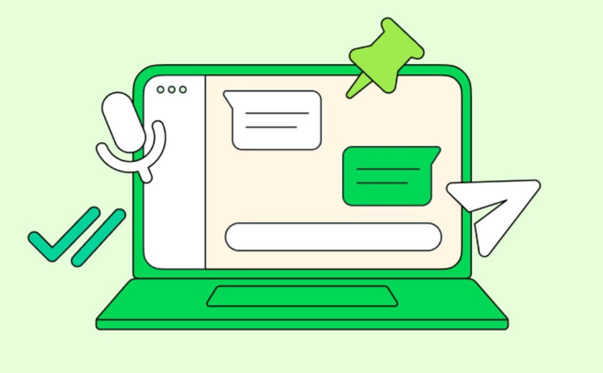Ahora puedes realizar tus llamadas usando la aplicación de WhatsApp Web.
