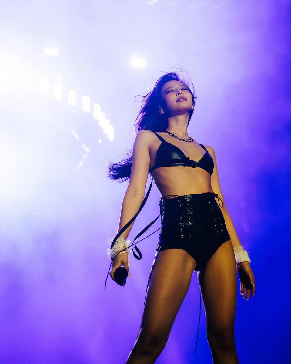 Jennie cerró el escenario Bud Light con toda su artillería de estrella pop (Cortesía Lollapalooza)