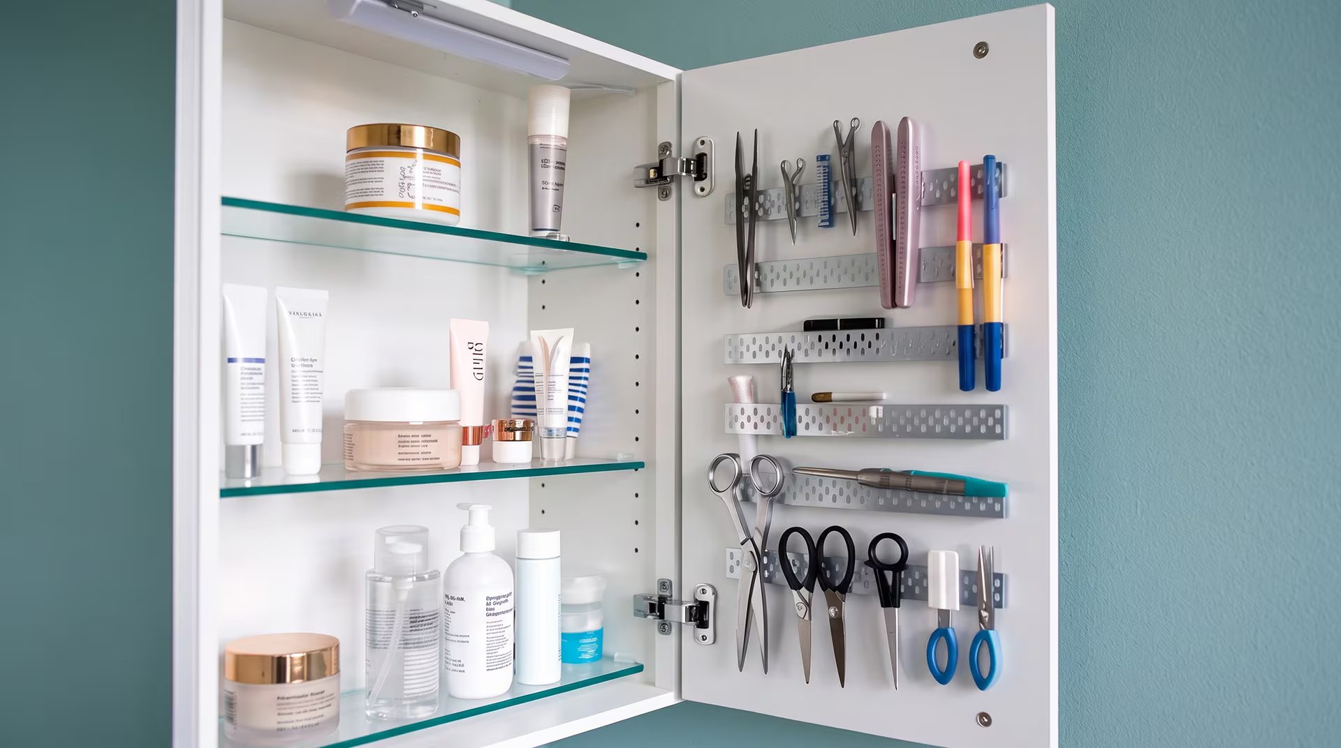 Jabón, shampoo, afeitadora y esponja en soportes fijados a la pared: la regla japonesa de no apoyar nada sobre superficies horizontales reduce a la mitad el tiempo de limpieza del baño
