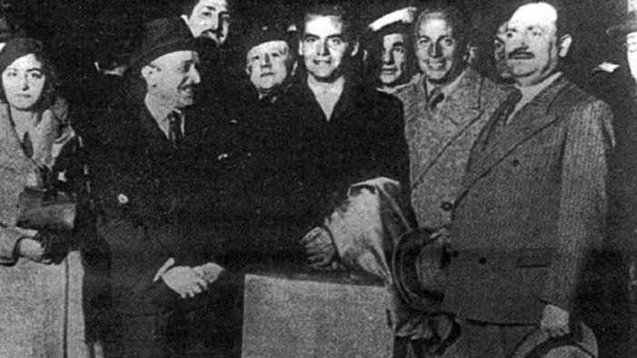 Federico García Lorca llegó a Buenos Aires el 13 de octubre de 1933 en el Conte Grande, donde fue 