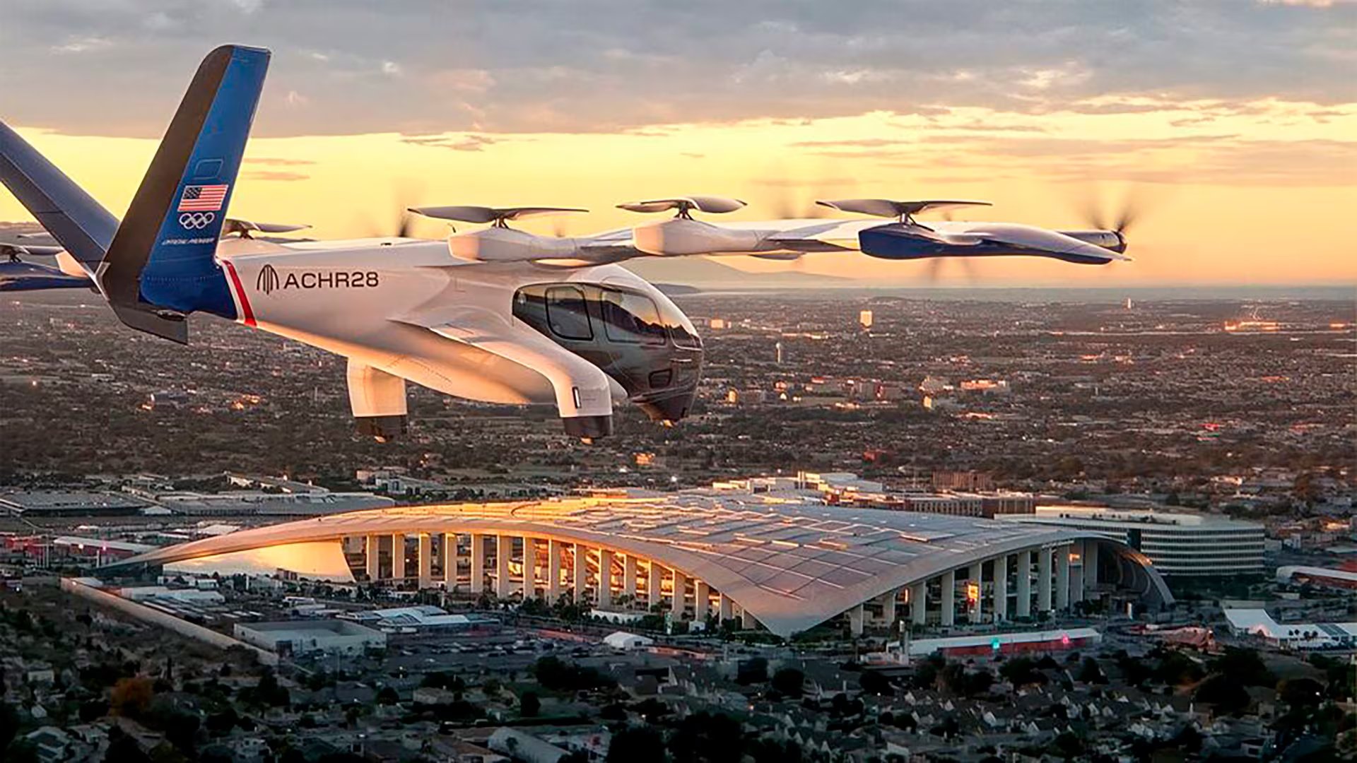 La red de vertipuertos de Archer incluirá el SoFi Stadium, la USC, el aeropuerto Hollywood Burbank y un centro operativo en Hawthorne