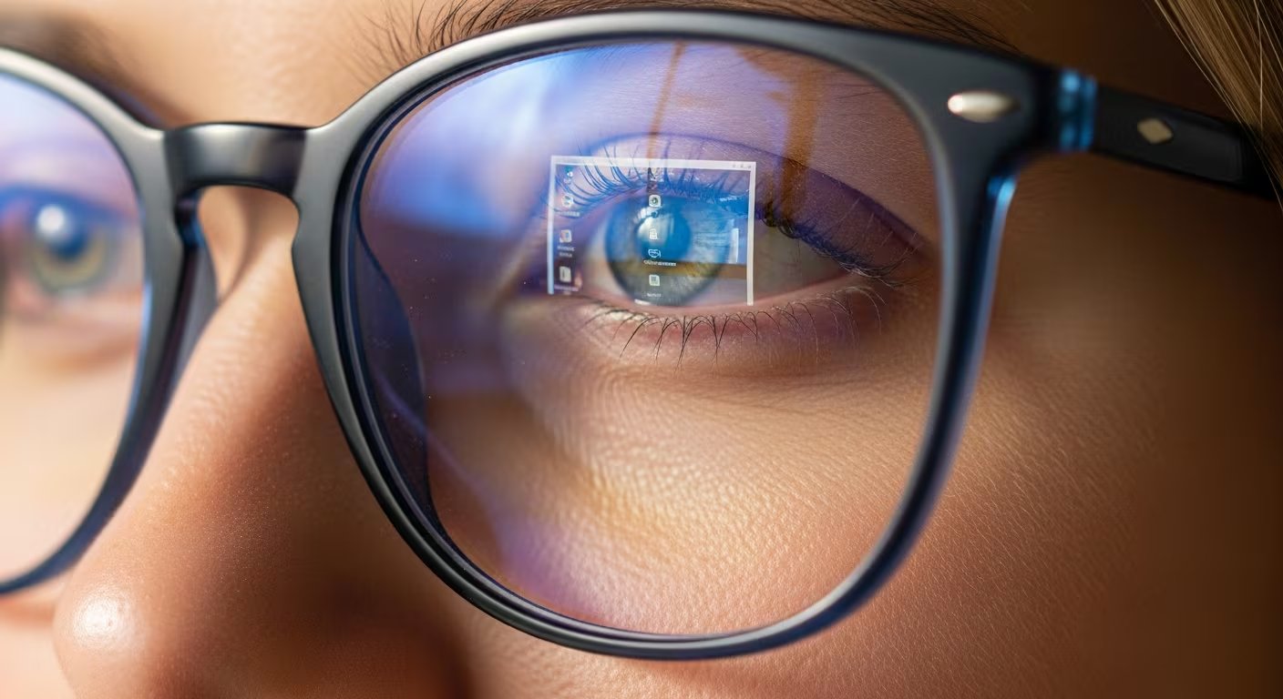 La Cleveland Clinic indicó que no hay pruebas sólidas de que los lentes con filtro de luz azul reduzcan de forma significativa la fatiga ocular causada por las pantallas (Imagen Ilustrativa Infobae)